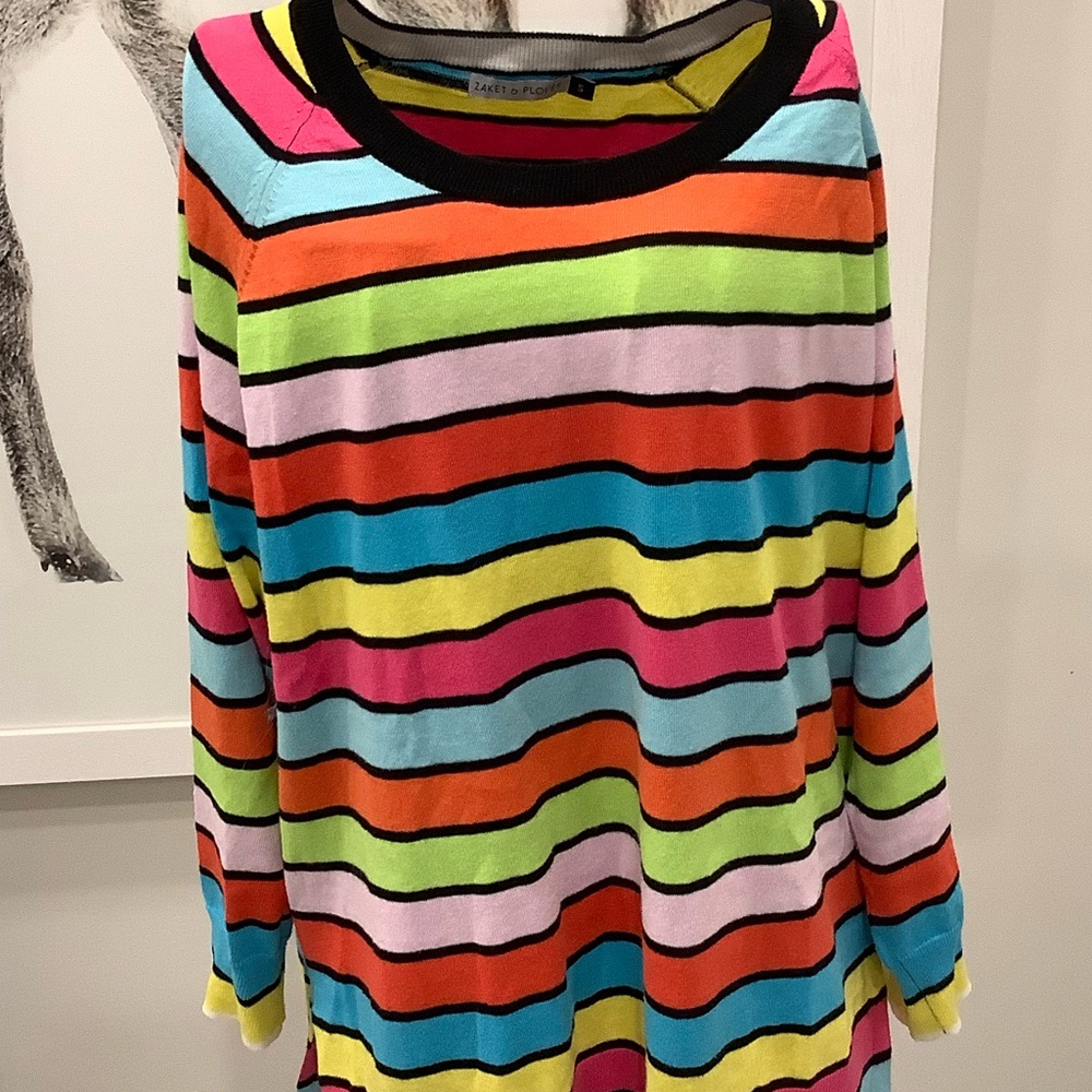 Zaket and Plover cotton sweater size small